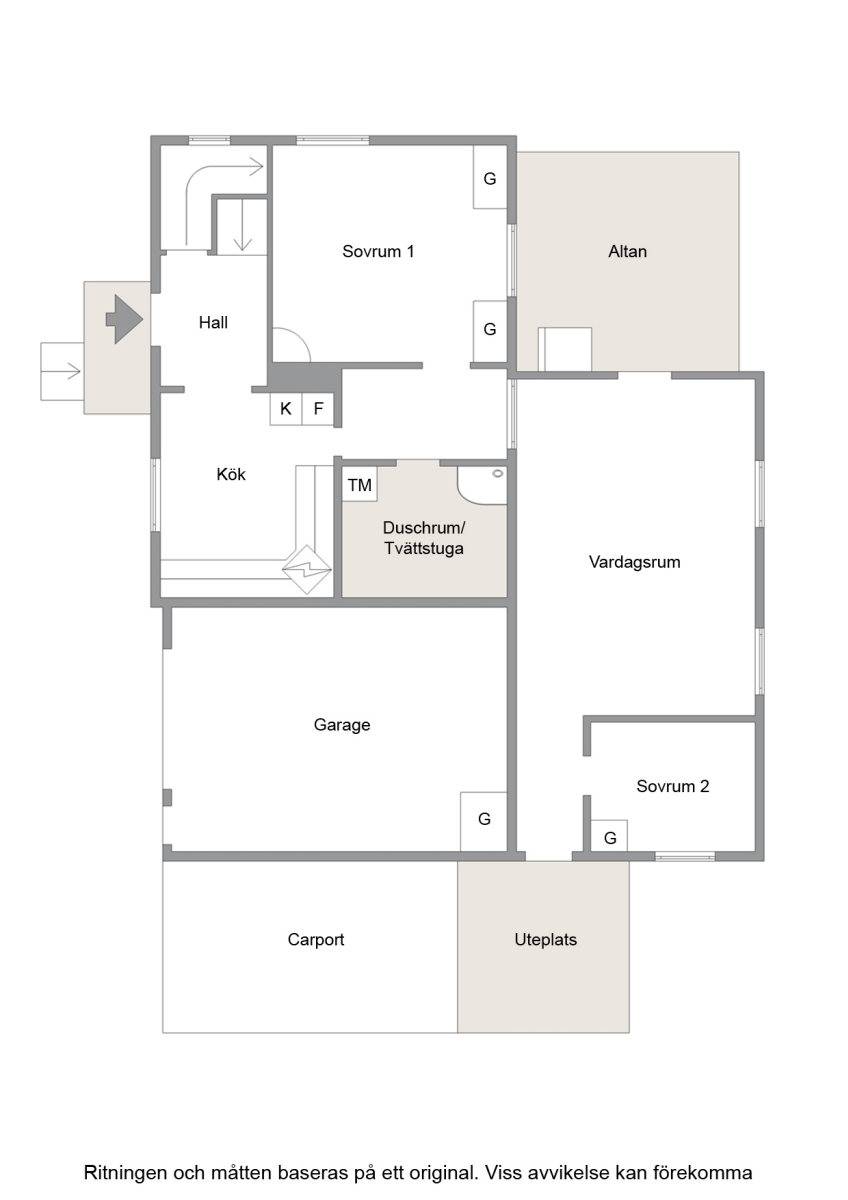 4 rum Villa på Tallåsvägen 5 Hanken Karlsborgs kommun - bild 32