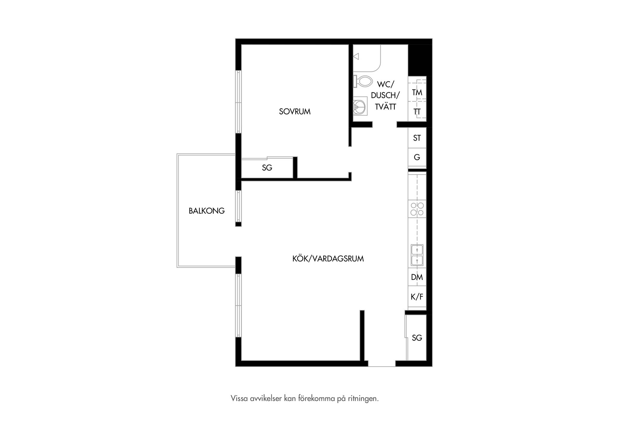 2 rum Lägenhet på Argogatan 4 Citadellskajen Malmö kommun - bild 19