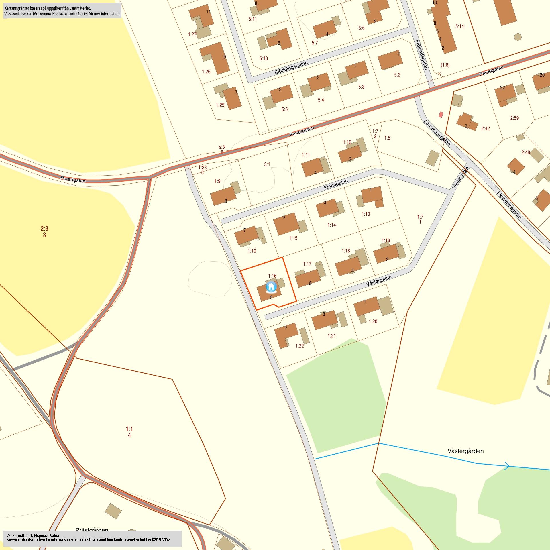 8 rum Villa på Västergatan 8 Kinnarp Falköpings kommun - bild 35