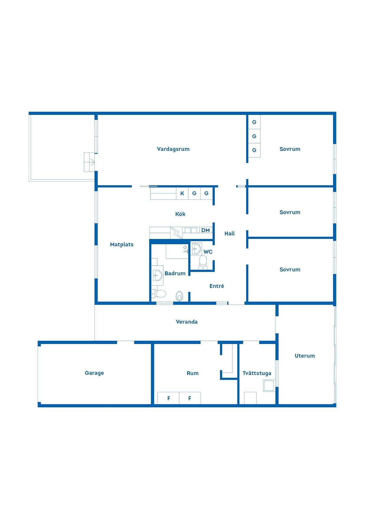 4 rum Villa på Gärdesvägen 10 Käringberget Leksands kommun - bild 24
