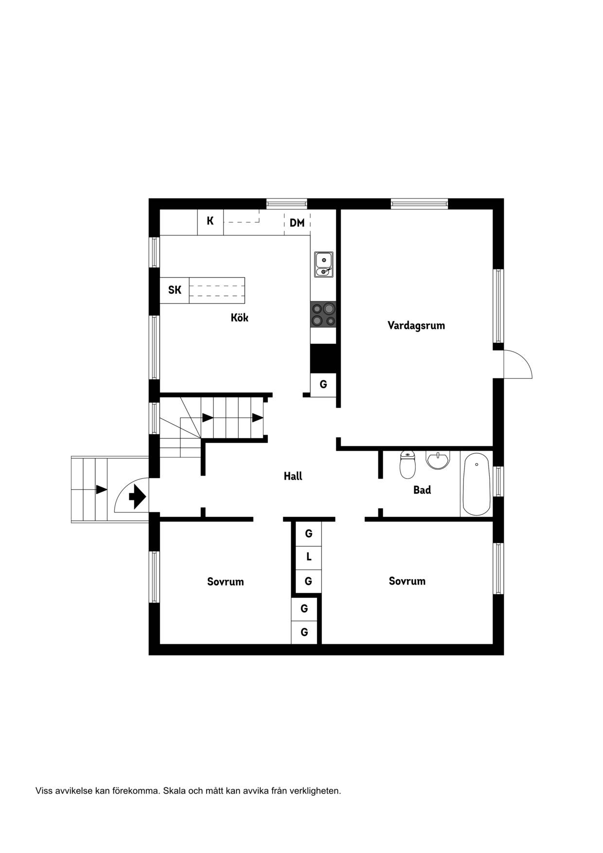127 m² Villa på Förskolegatan 10 Bredbyn Örnsköldsviks kommun - bild 13