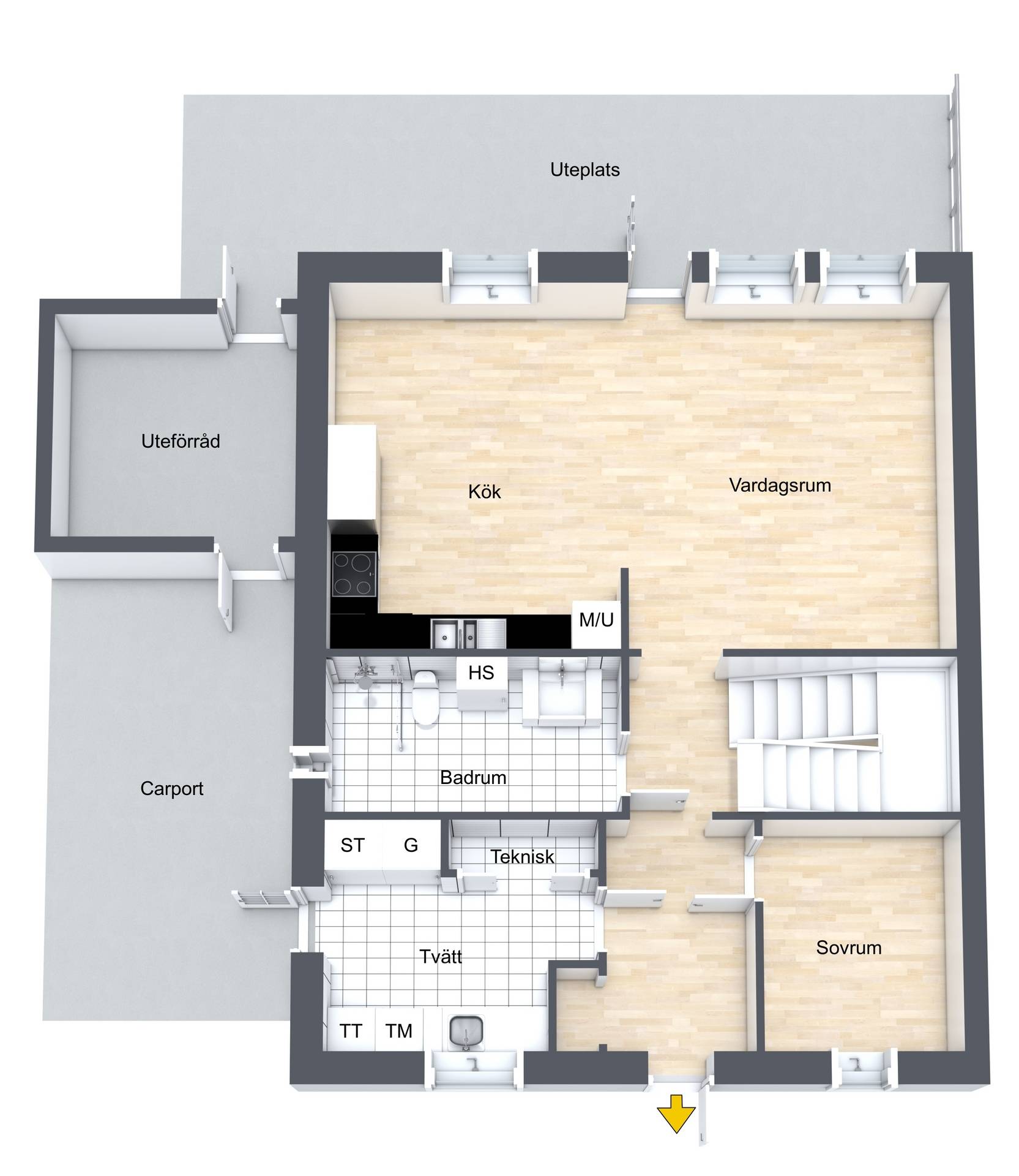 7 rum Radhus på Galeonsvägen 18B Bredsand Enköpings kommun - bild 18