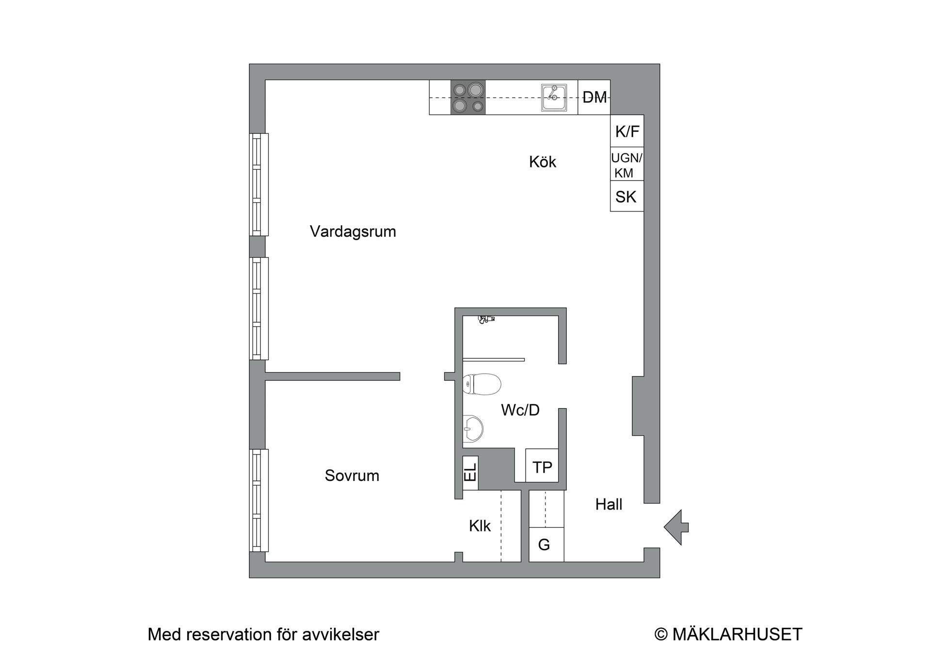 2 rum Lägenhet på Vattugatan 6 Centrala Sundbyberg Sundbybergs kommun - bild 20