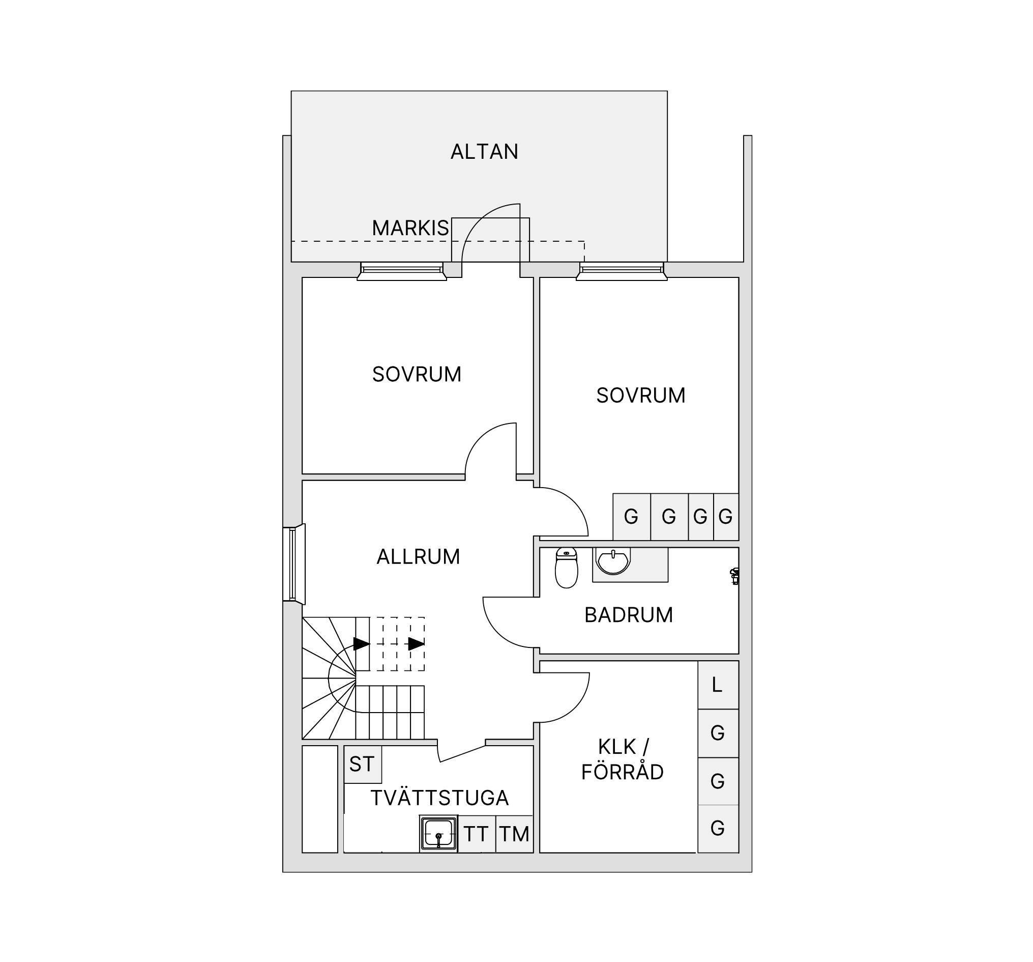4 rum Radhus på Piteåvägen 71 Granloholm Sundsvalls kommun - bild 39