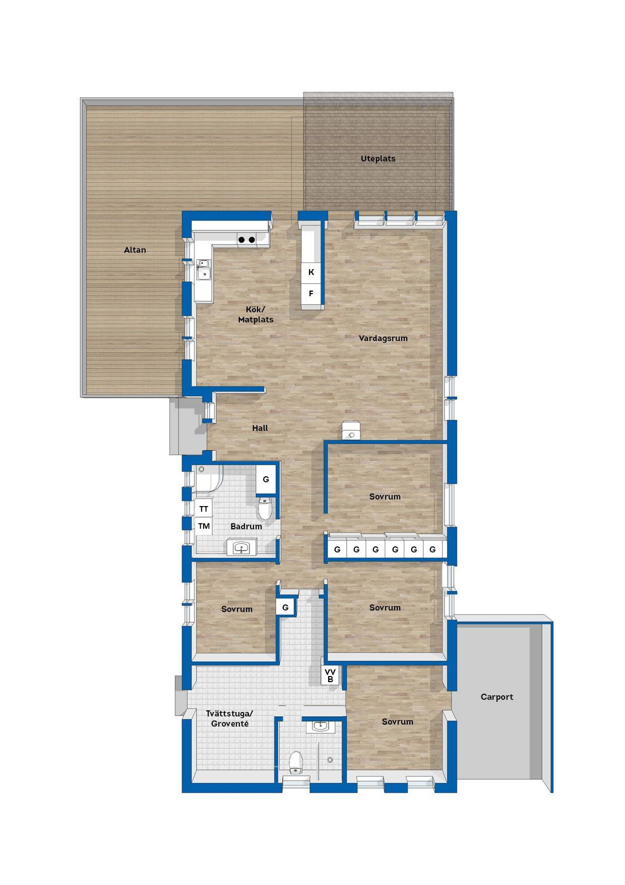 5 rum Villa på Ringvägen 54 Aneby Aneby kommun - bild 39