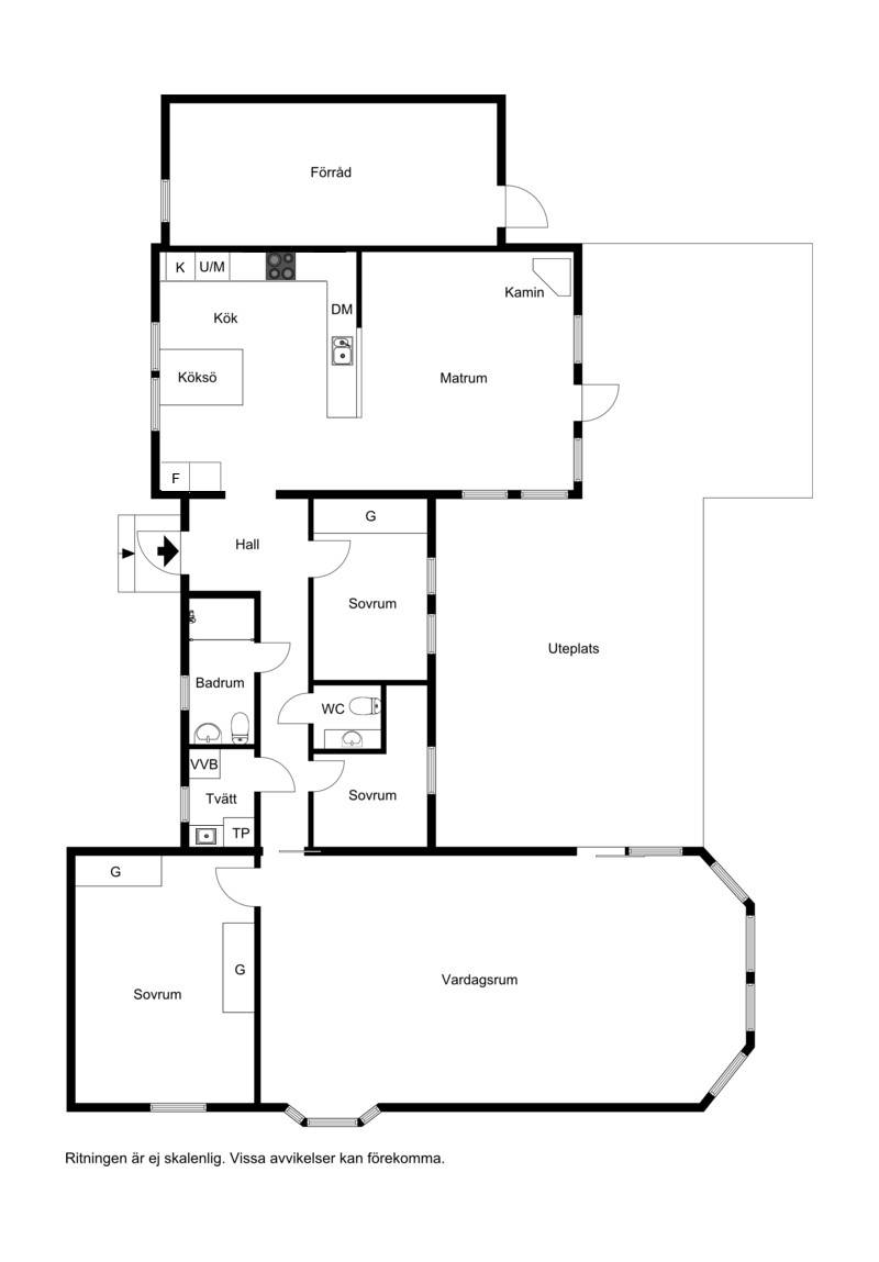 5 rum Villa på Södra Hovallsvägen 20 Ranarpsstrand Båstads kommun - bild 32