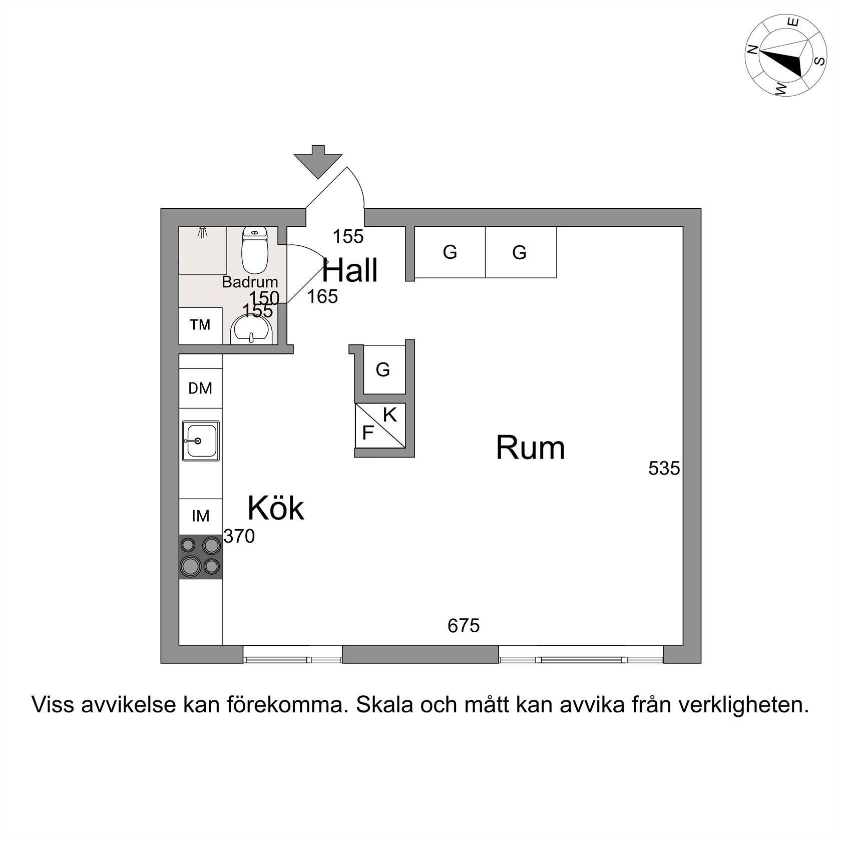 1 rum Lägenhet på Smäckbrogatan 19 Trosa Centralt Trosa kommun - bild 19