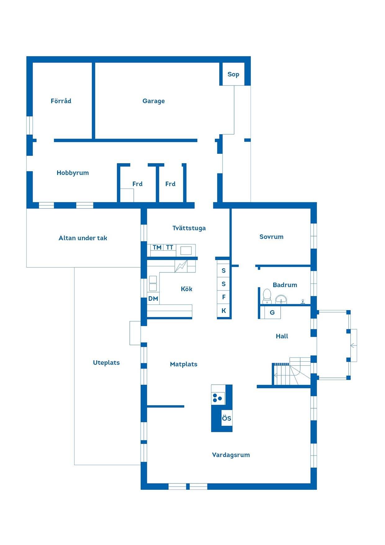 6 rum Villa på Morängatan 8 Kvännaren Västerviks kommun - bild 67