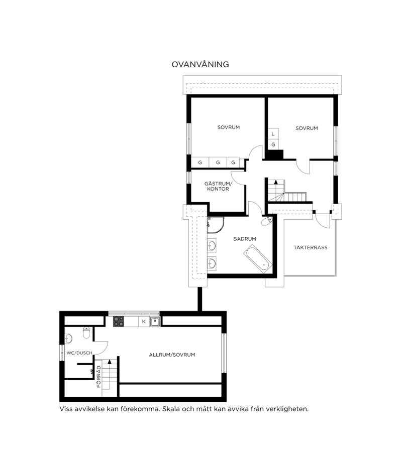 4 rum Villa på Movägen 3 Vejbystrand Ängelholms kommun - bild 46