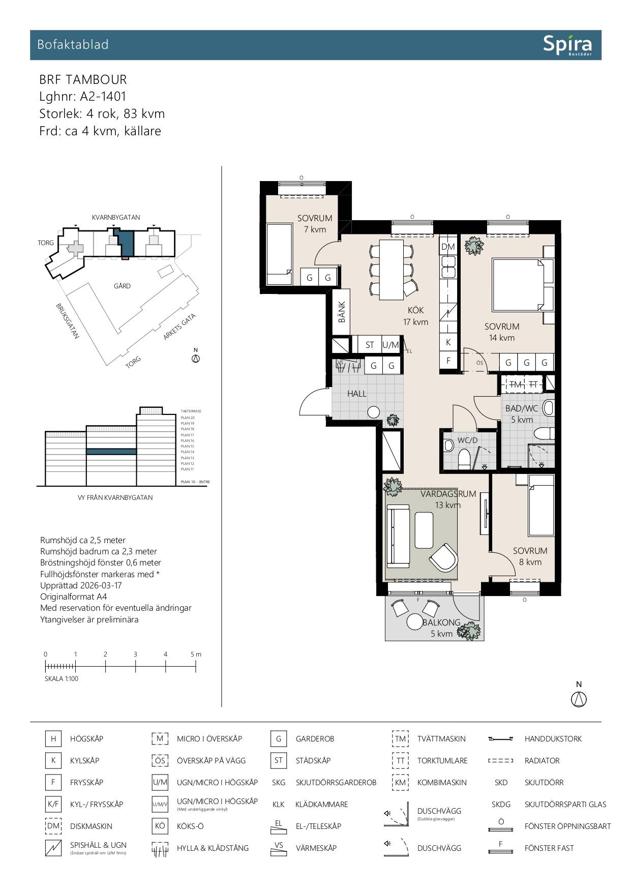 4 rum Lägenhet på Kvarnbygatan 4B Lgh A2-1401 Forsåker Mölndals kommun - bild 12