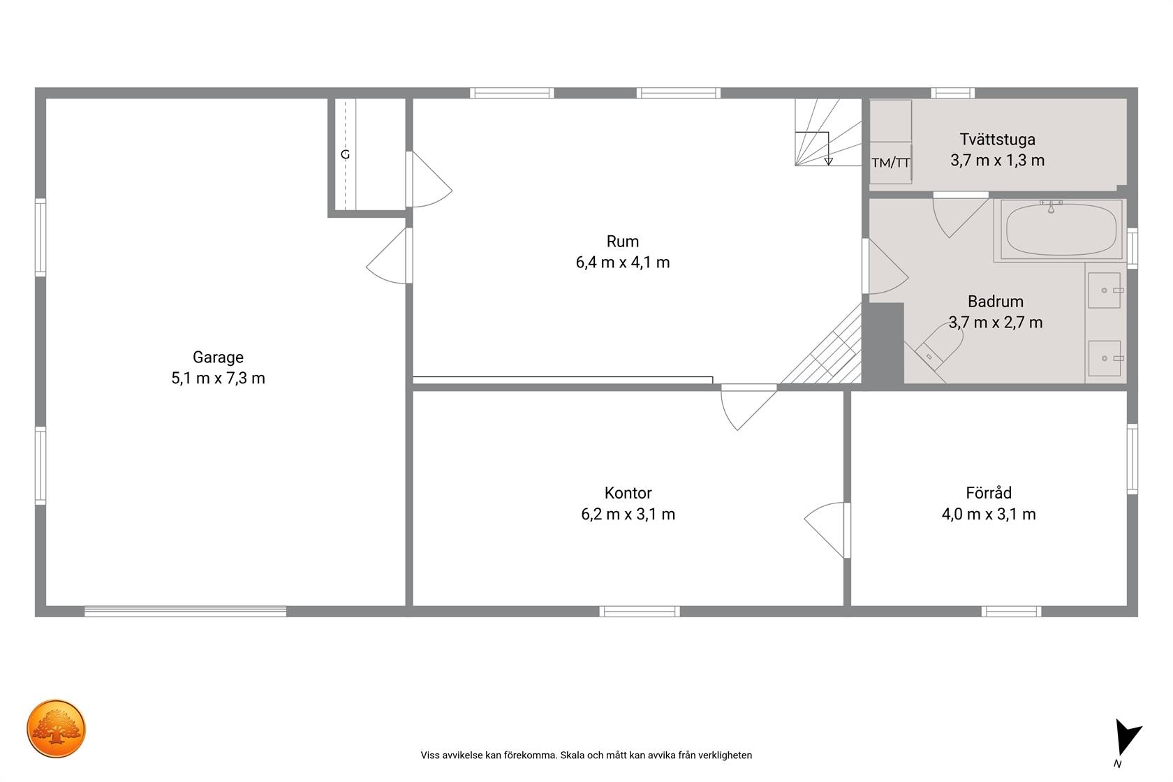 5 rum Villa på Ottesångsvägen 11 Bårsta Södertälje kommun - bild 42