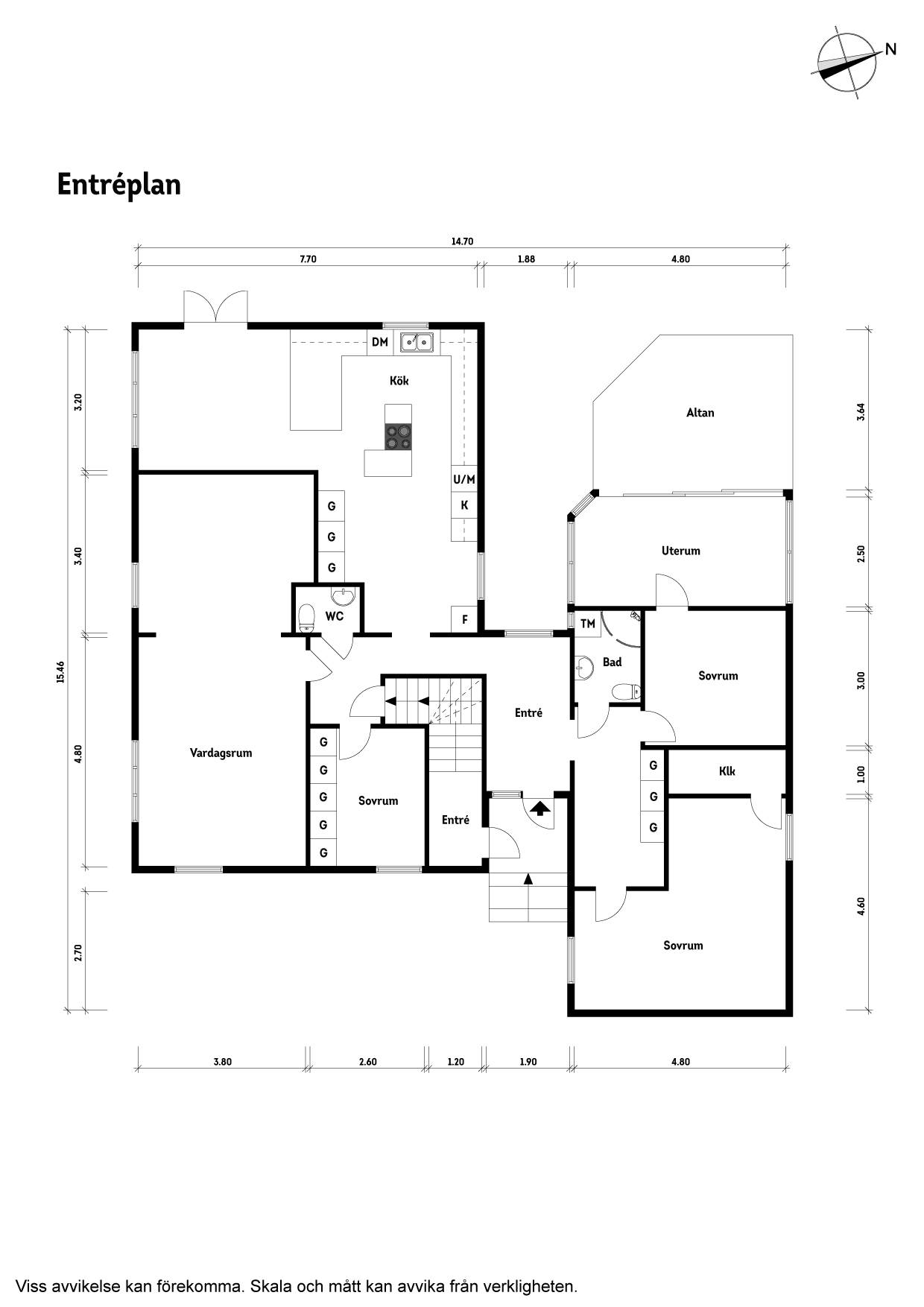6 rum Villa på Gråbovägen 24 Ängabo/Gråbo Alingsås kommun - bild 17