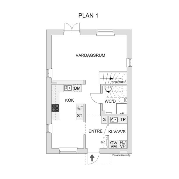 5 rum Parhus på Blåeldsbågen 62 Sturefors Linköpings kommun - bild 28
