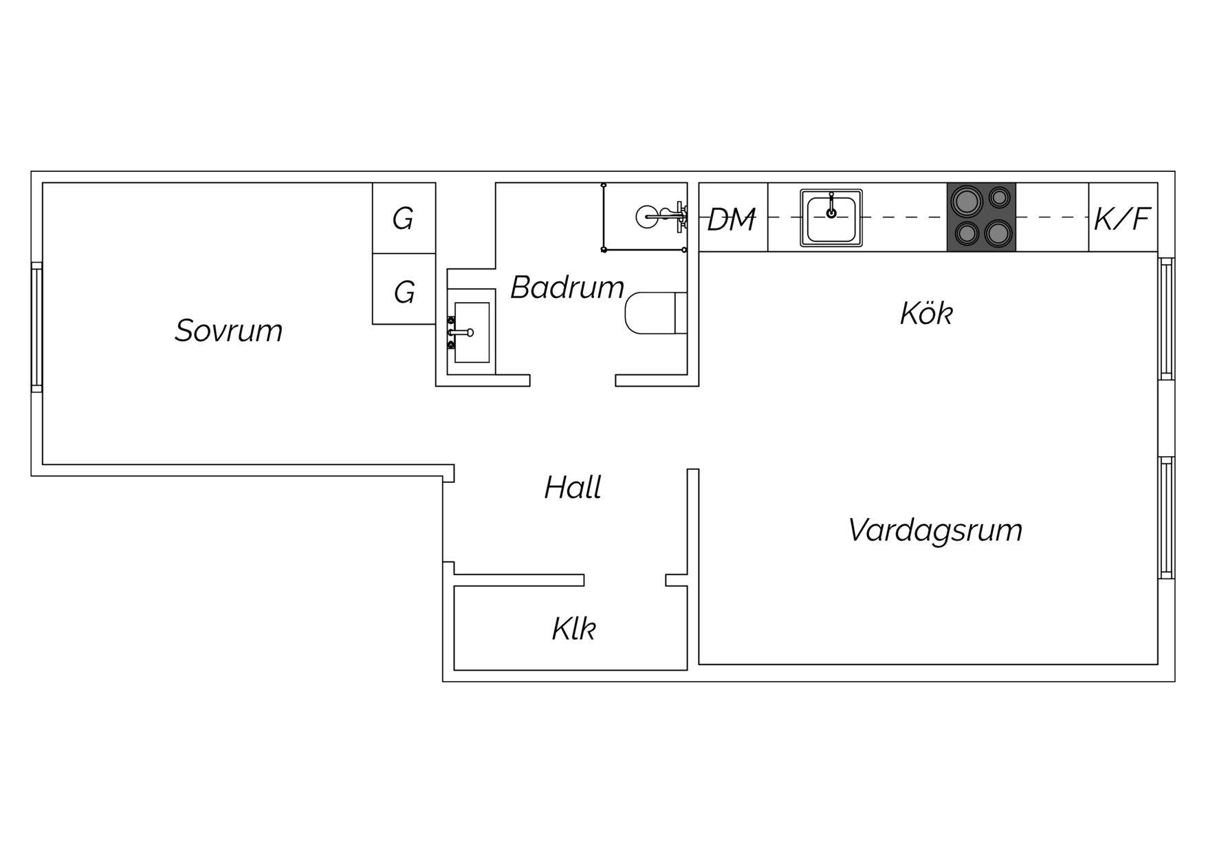 2 rum Lägenhet på Myntgatan 16B Brämaregården Göteborgs kommun - bild 35