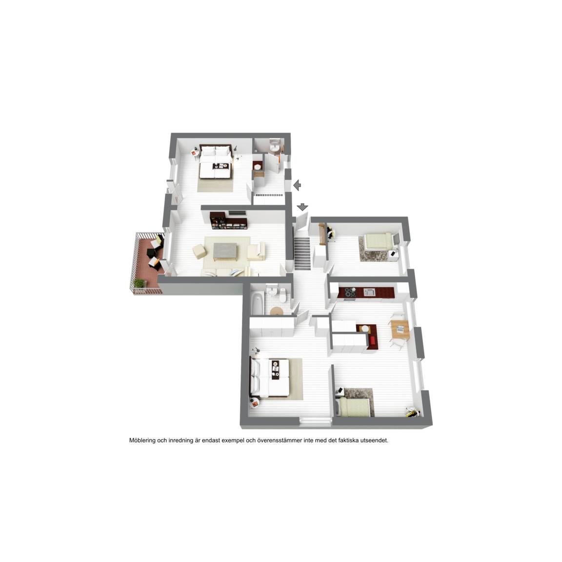 4 rum Lägenhet på Vintergatan 24B Skelleftehamn Skellefteå kommun - bild 18