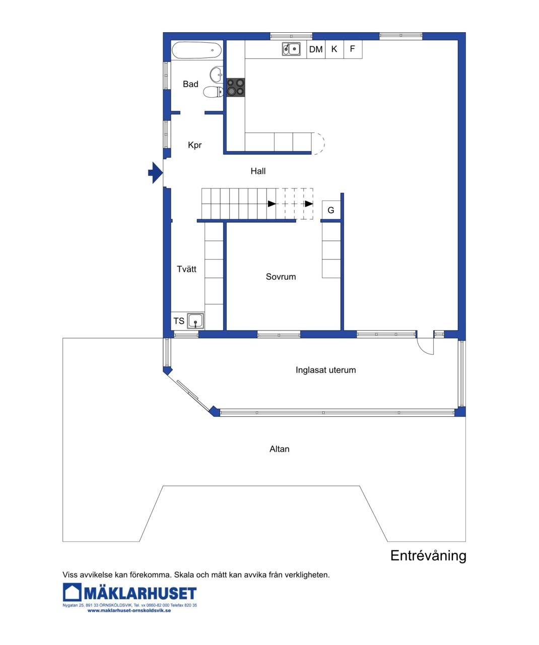 5 rum Villa på Wattmansvägen 21 Kroksta Örnsköldsviks kommun - bild 33