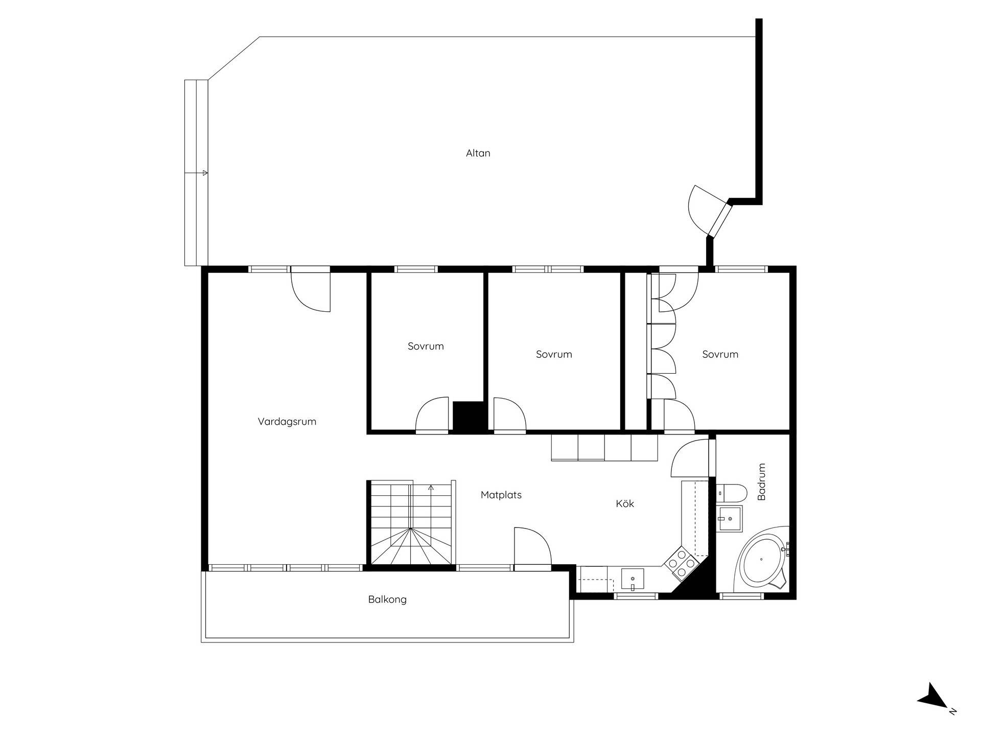 5 rum Villa på Invägen 3 Gnesta Gnesta kommun - bild 45