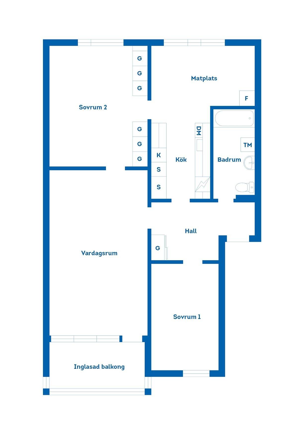 3 rum Lägenhet på Förstadsvägen 21C Nya Staden Lidköpings kommun - bild 16