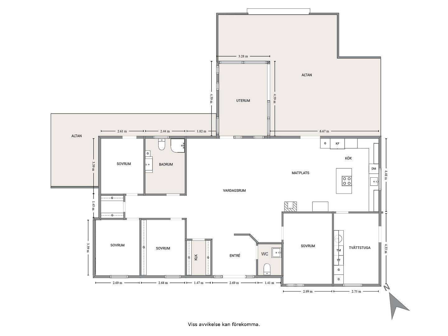 5 rum Villa på Fjärilsvägen 10 Centrum Tidaholms kommun - bild 64