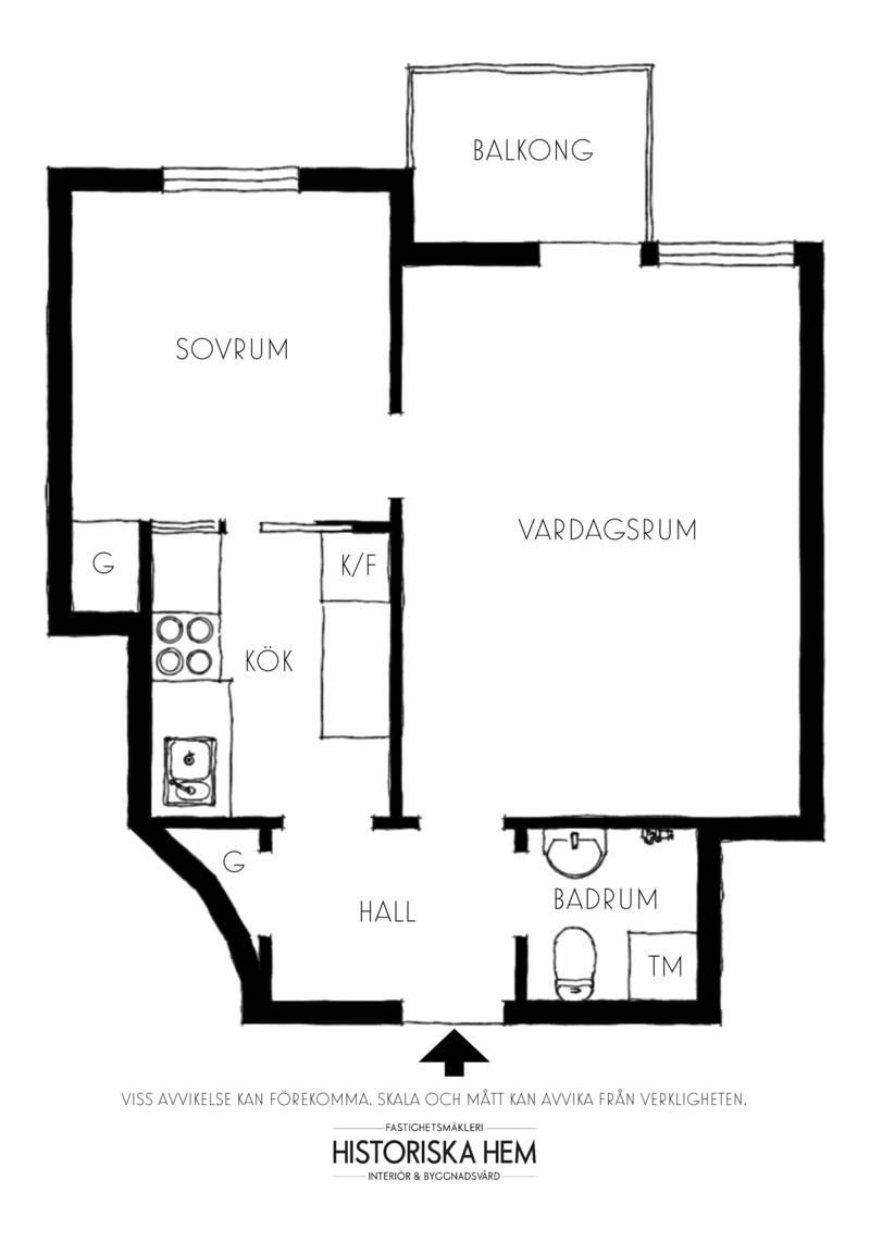 2 rum Lägenhet på Stagneliusvägen 23 Kungsholmen Stockholms kommun - bild 31