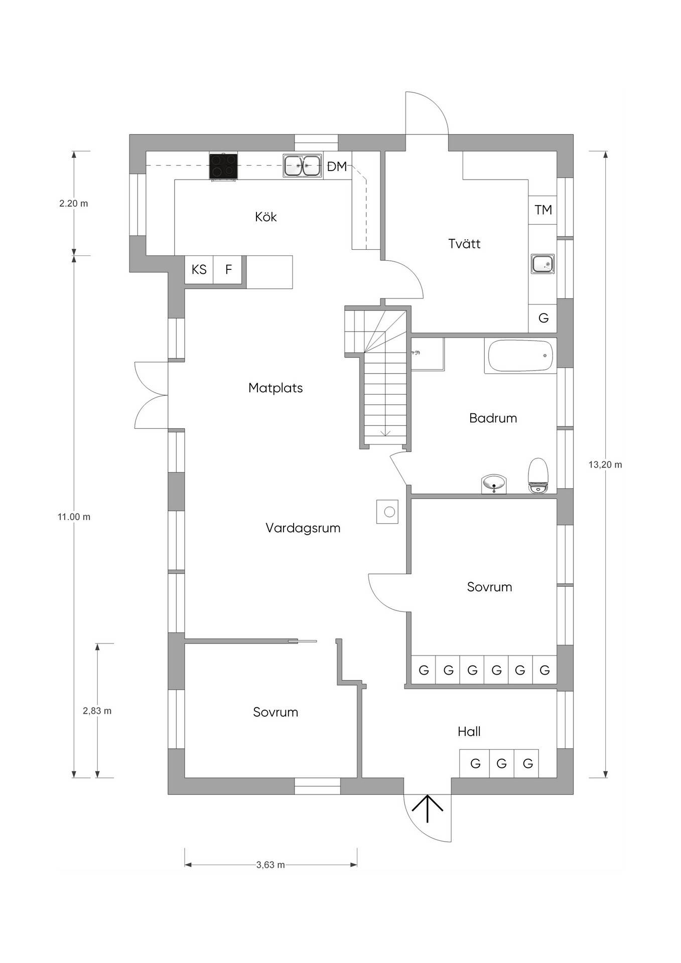 6 rum Villa på Järnafjärdsvägen 17 Järna Södertälje kommun - bild 12