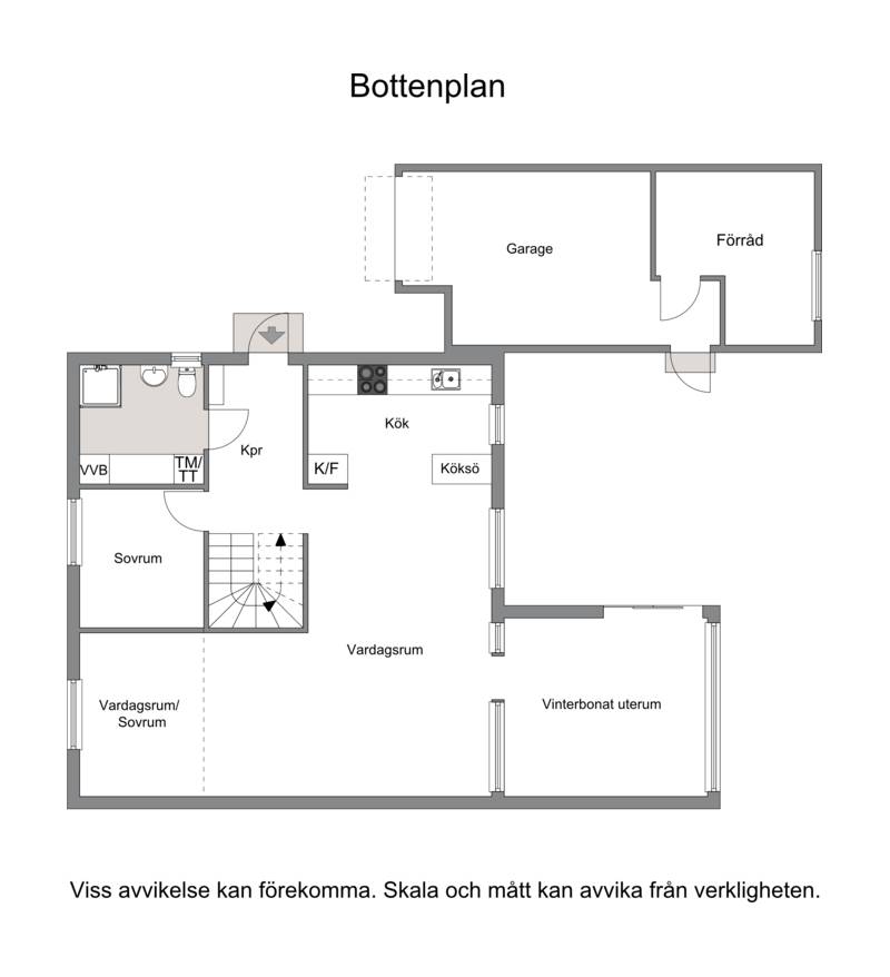 6 rum Kedjehus på Blyvägen 15 Vallås Halmstads kommun - bild 30