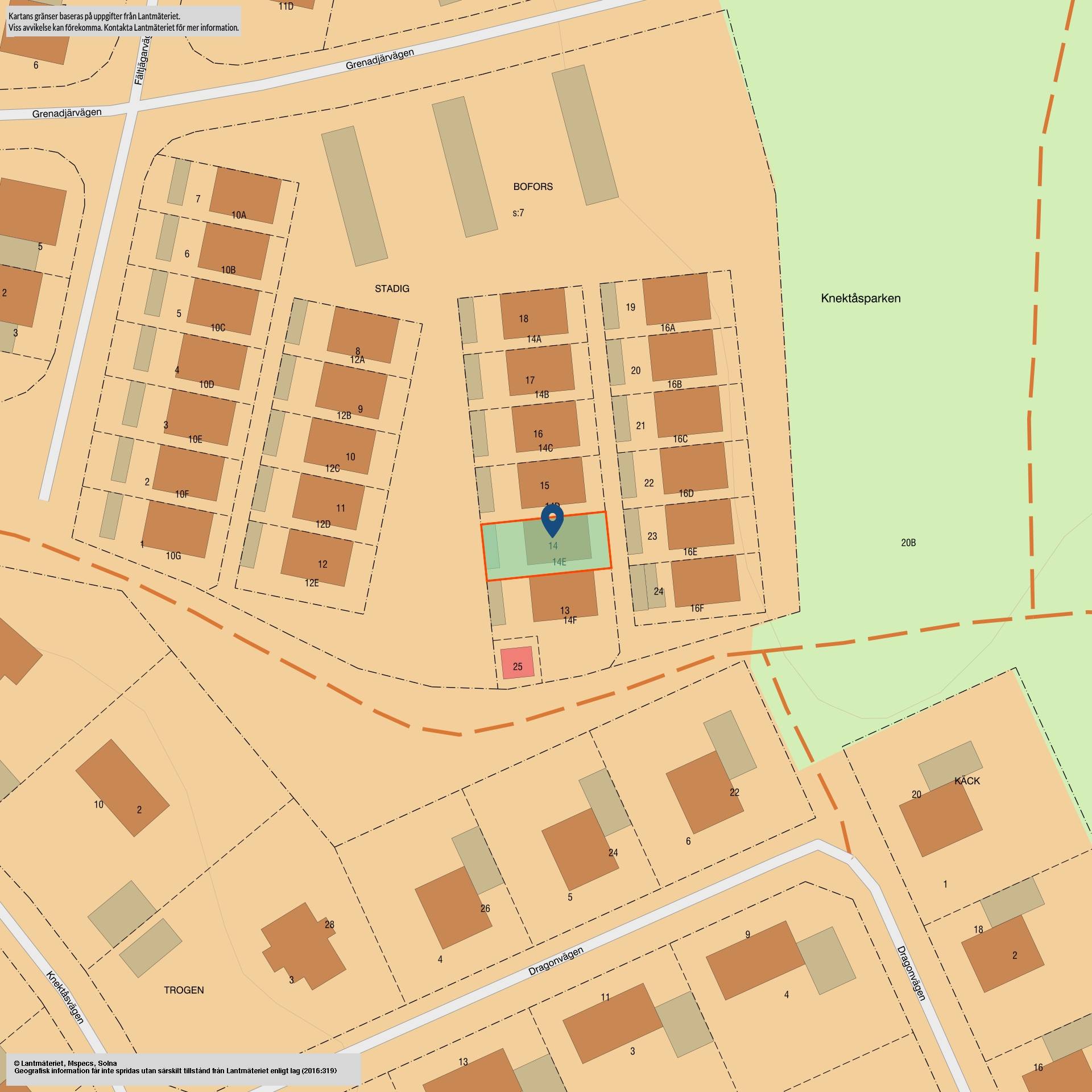 5 rum Kedjehus på Grenadjärvägen 14E Knektåsen Karlskoga kommun - bild 49