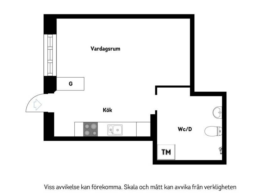 1 rum Lägenhet på Tranebergsplan 8A Traneberg Stockholms kommun - bild 21