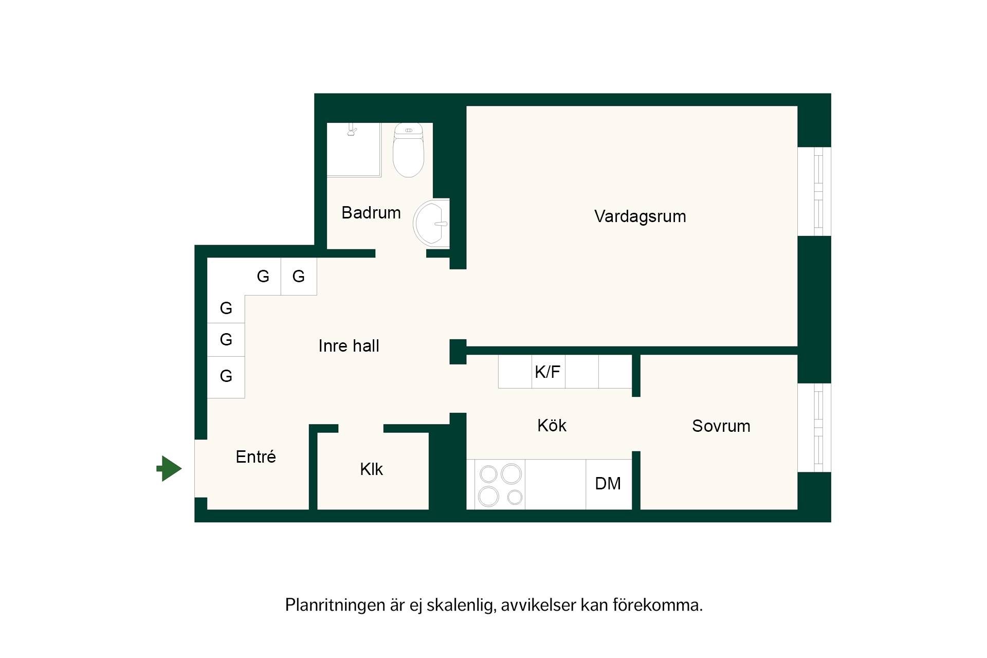 2 rum Lägenhet på Götgatan 92A, 5tr Södermalm Stockholms kommun - bild 30