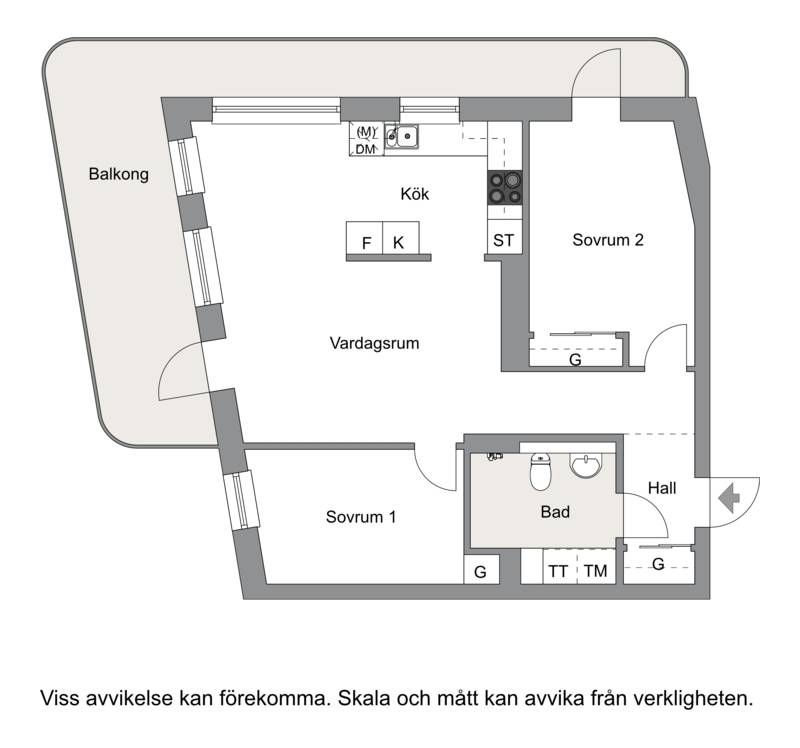3 rum Lägenhet på Kungsgatan 40 Centrum Växjö kommun - bild 27