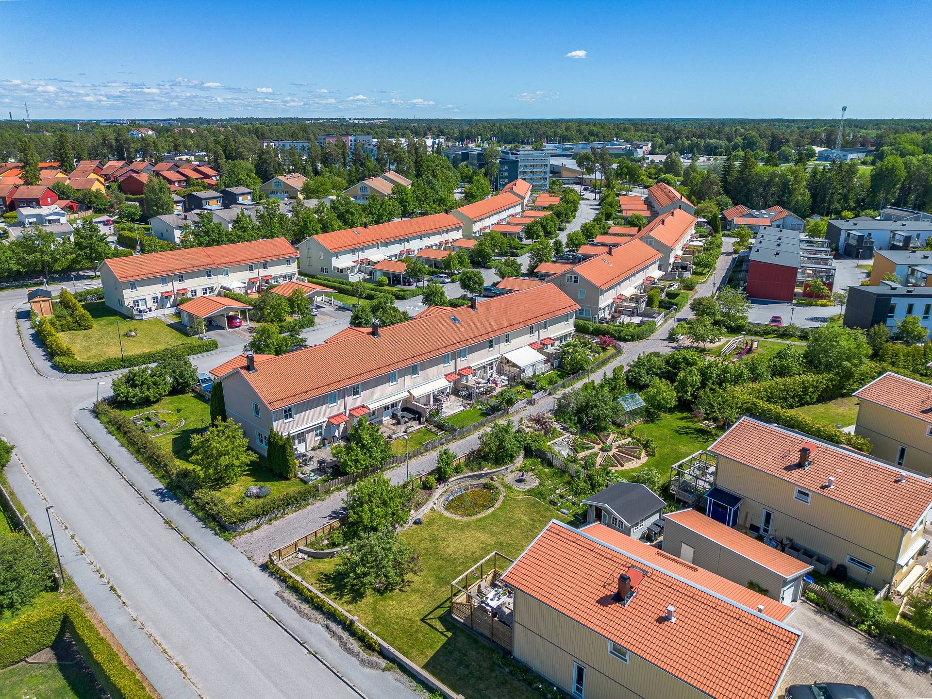 4 rum Radhus på Stenhuggarvägen 23 Herrhagen Uppsala kommun - bild 33