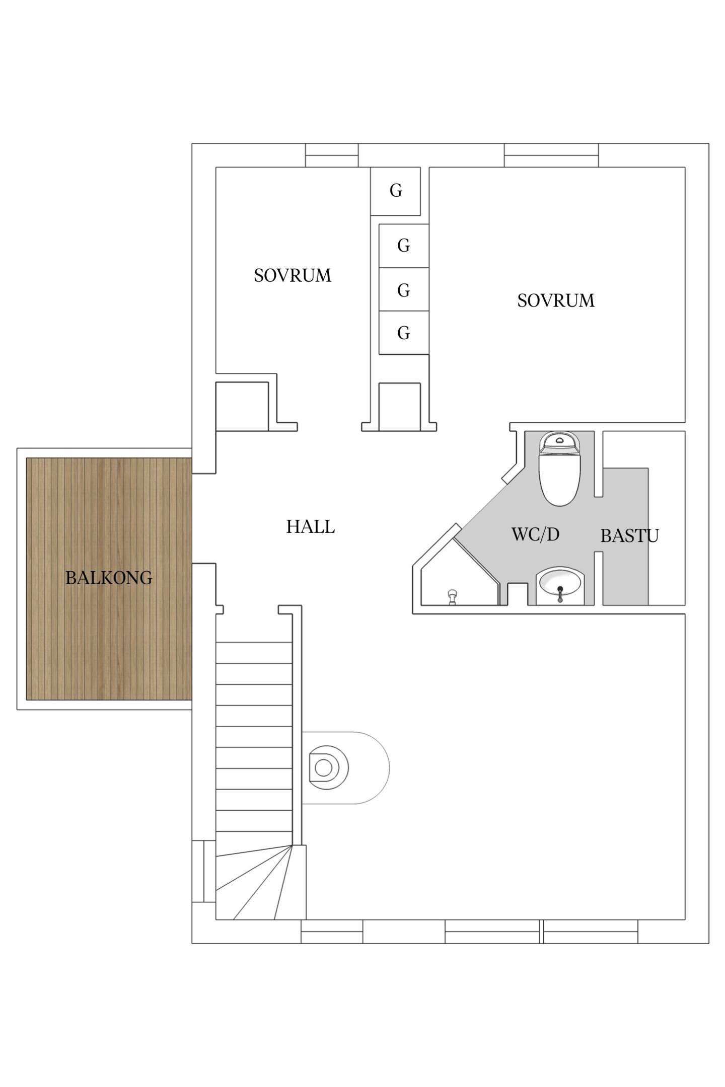 5 rum Lägenhet på Högåsstigen 5B Åre Sadeln Åre kommun - bild 28