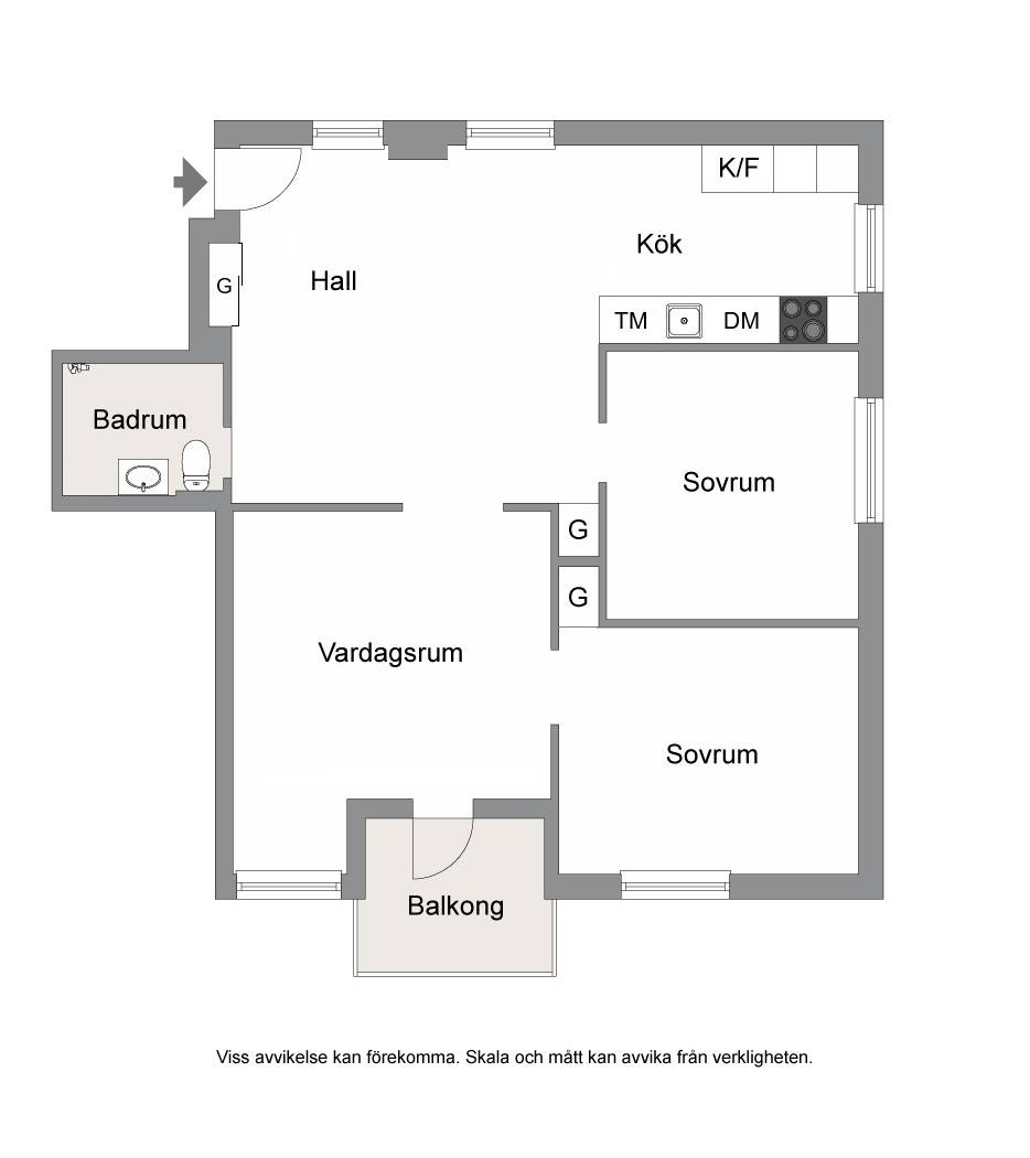 3 rum Lägenhet på Astrakangatan 2 Hässelby Stockholms kommun - bild 19