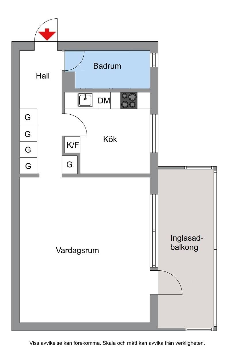 1 rum Lägenhet på Timotejvägen 2 Botkyrka Hallunda Botkyrka kommun - bild 20
