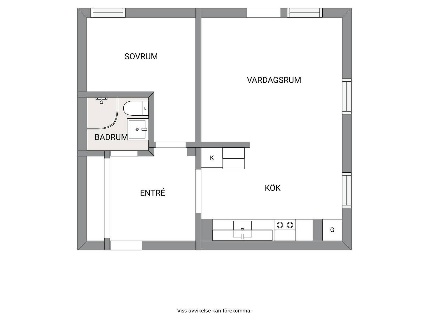 2 rum Lägenhet på Skepparegatan 38 Centralt Norrköpings kommun - bild 18