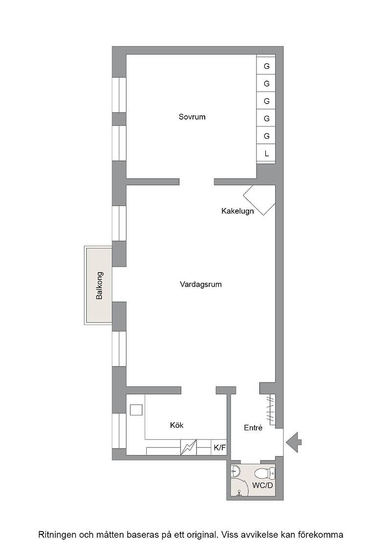 2 rum Lägenhet på Kungsgatan 7 Centrum - Hamnen Landskrona kommun - bild 27
