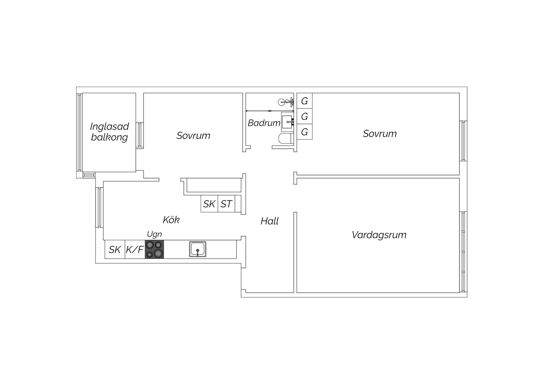 3 rum Lägenhet på Kronetorpsgatan 94 A Segevång Malmö kommun - bild 18