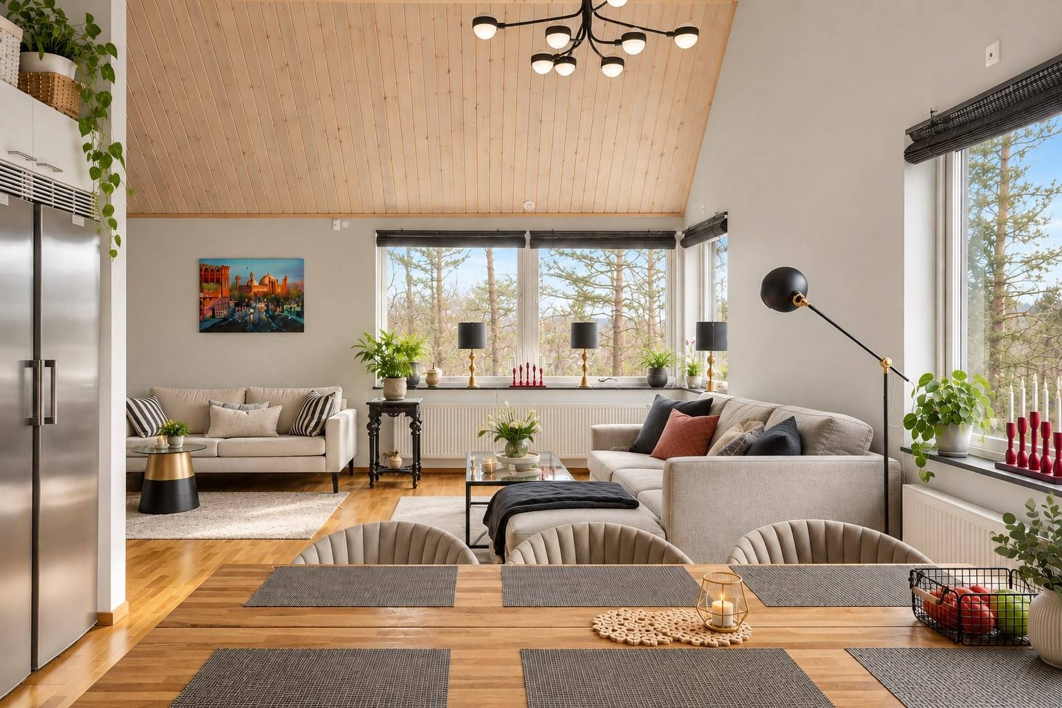 6 rum parhus på Blomsterkungsvägen 237 Hässelby Norra Villastad, Stockholms kommun - bild 1
