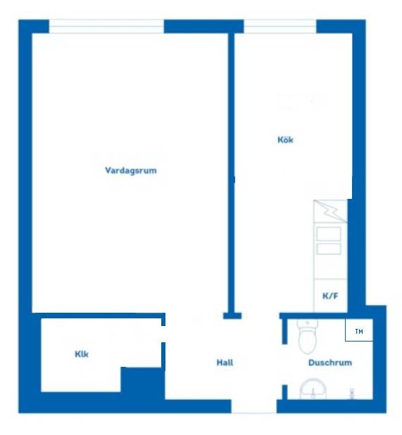 1 rum Lägenhet på Intagsgatan 18A Eskilstuna kommun - bild 23