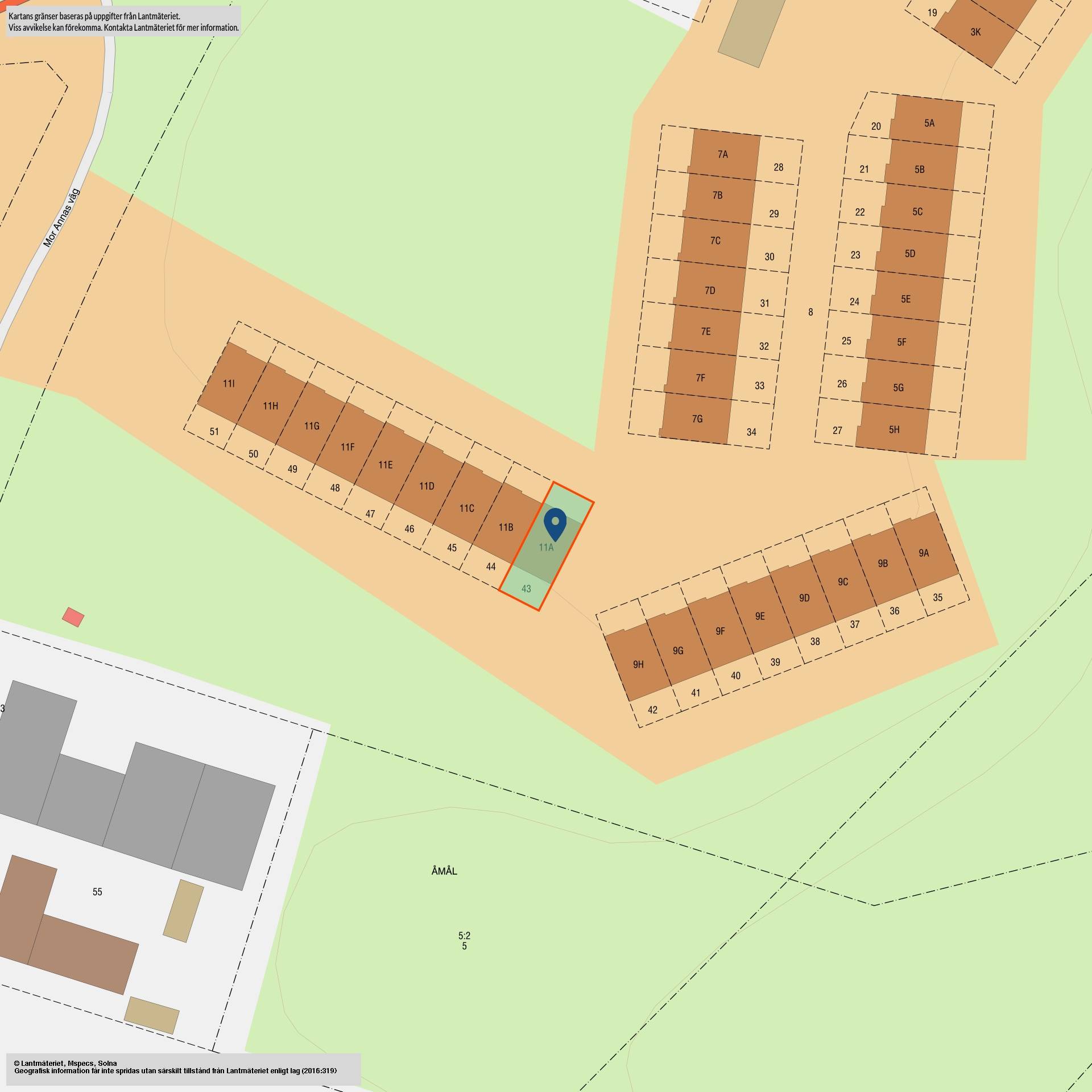 5 rum Radhus på Skogsvägen 11A Skogsåsen Åmåls kommun - bild 24
