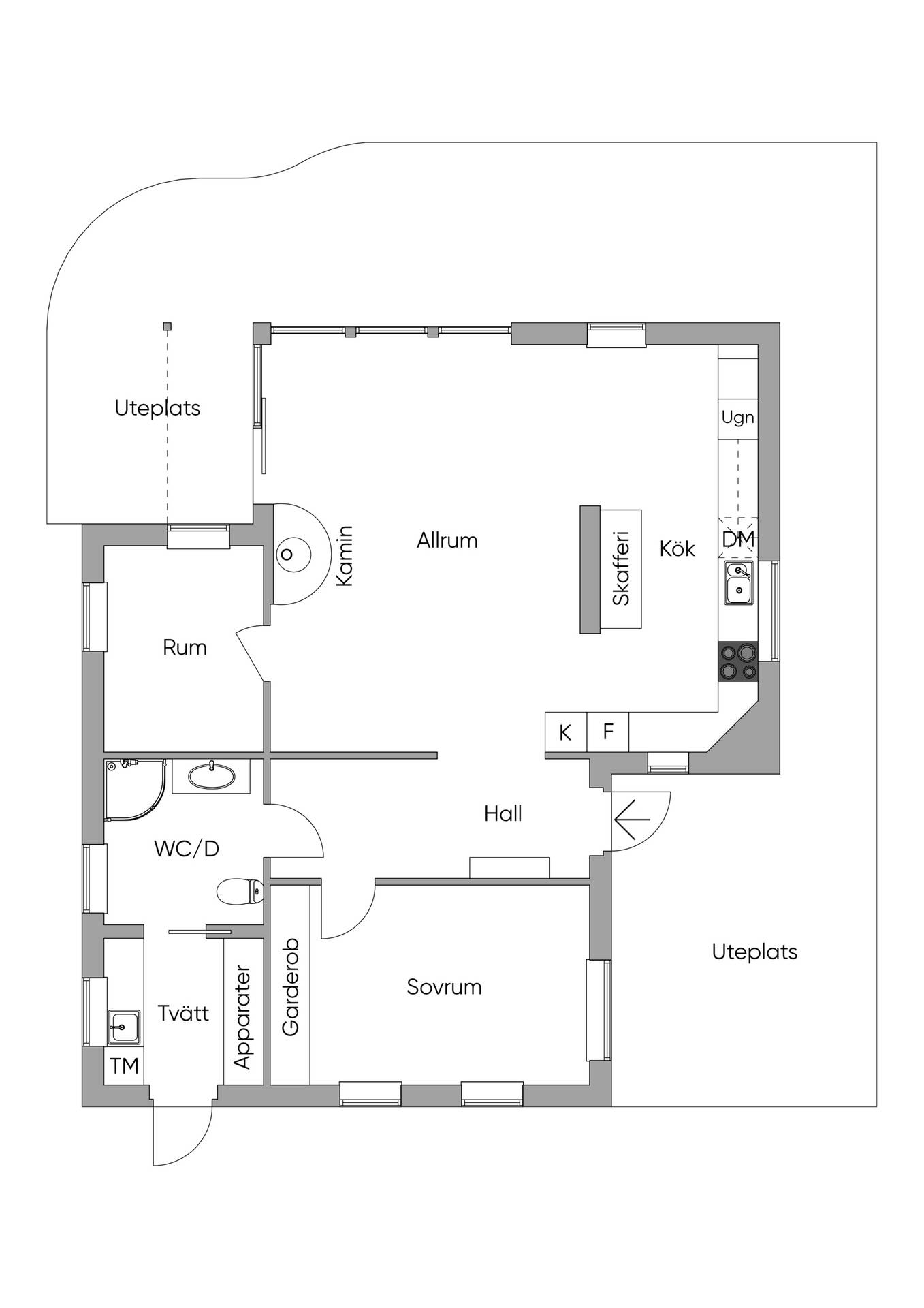 3 rum Villa på Mossvägen 17 Lökeberg Kungälvs kommun - bild 35