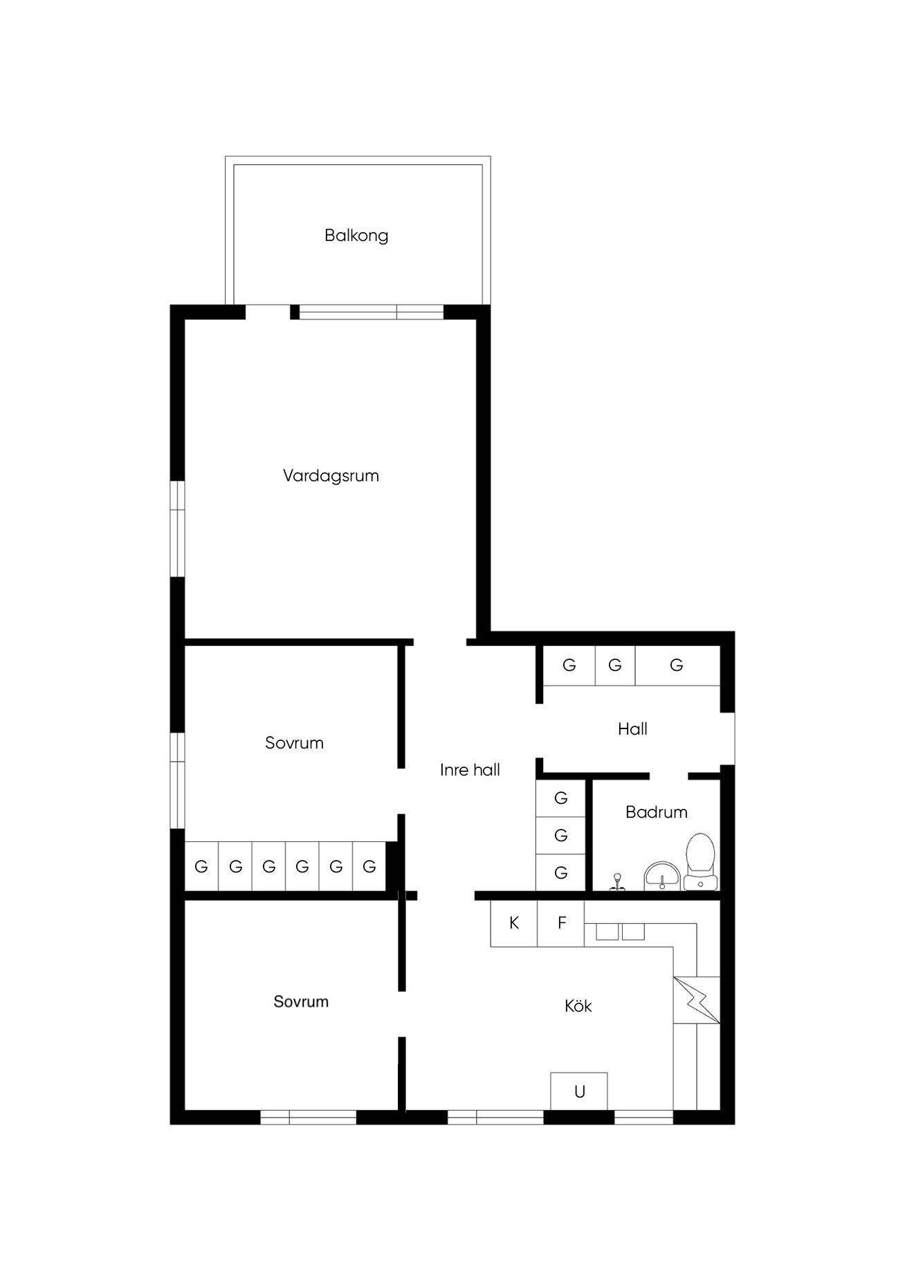 3 rum Lägenhet på Ekbacksgatan 27A Marieborg Västerviks kommun - bild 46
