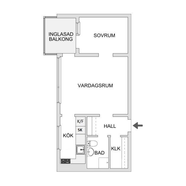 2 rum Lägenhet på Duvhöksgatan 4A Söderkulla Malmö kommun - bild 16