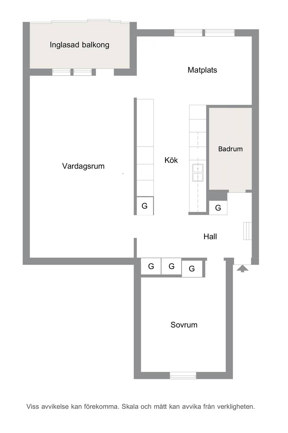 2 rum Lägenhet på Grönvägen 2C Arlöv Burlövs kommun - bild 22
