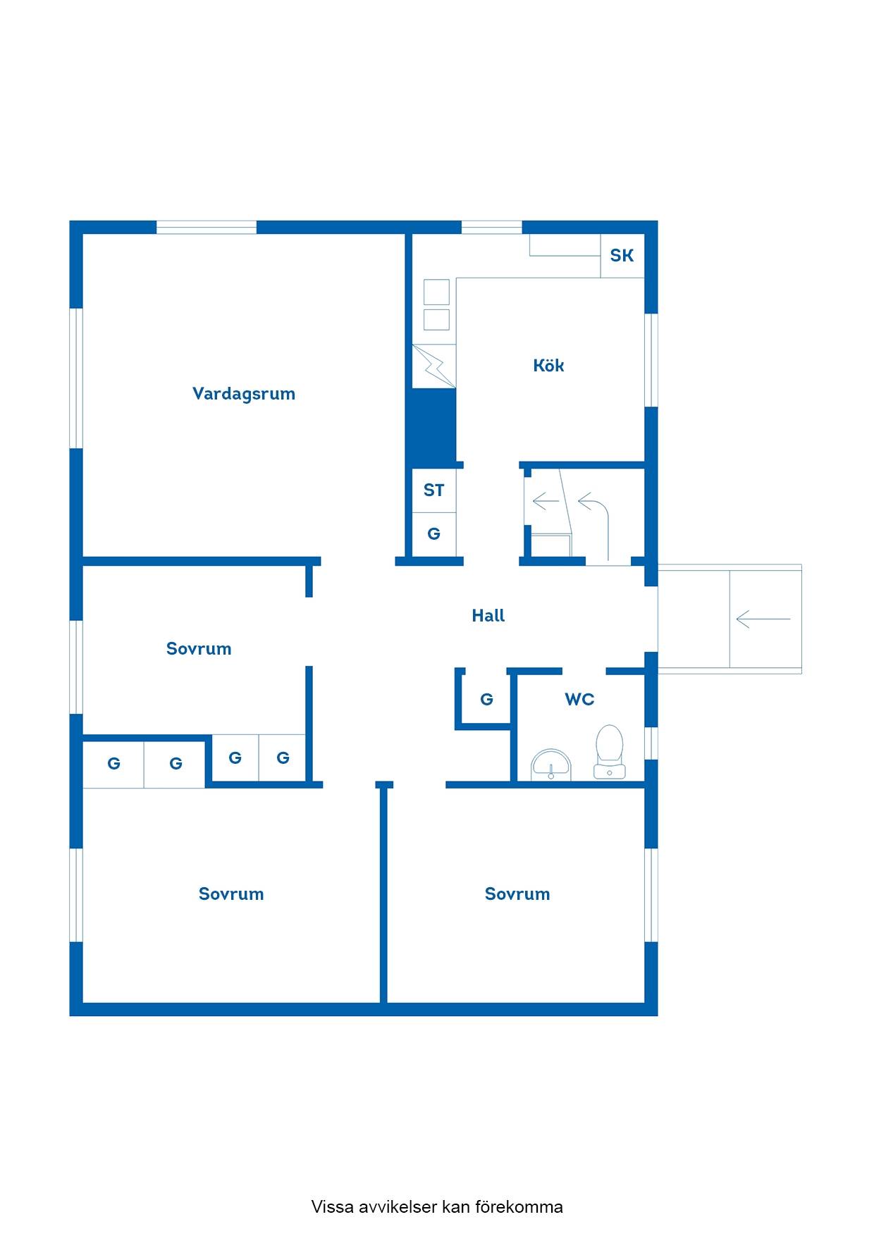 4 rum Villa på Lergärdsvägen 24 Lergärdet Borlänge kommun - bild 25