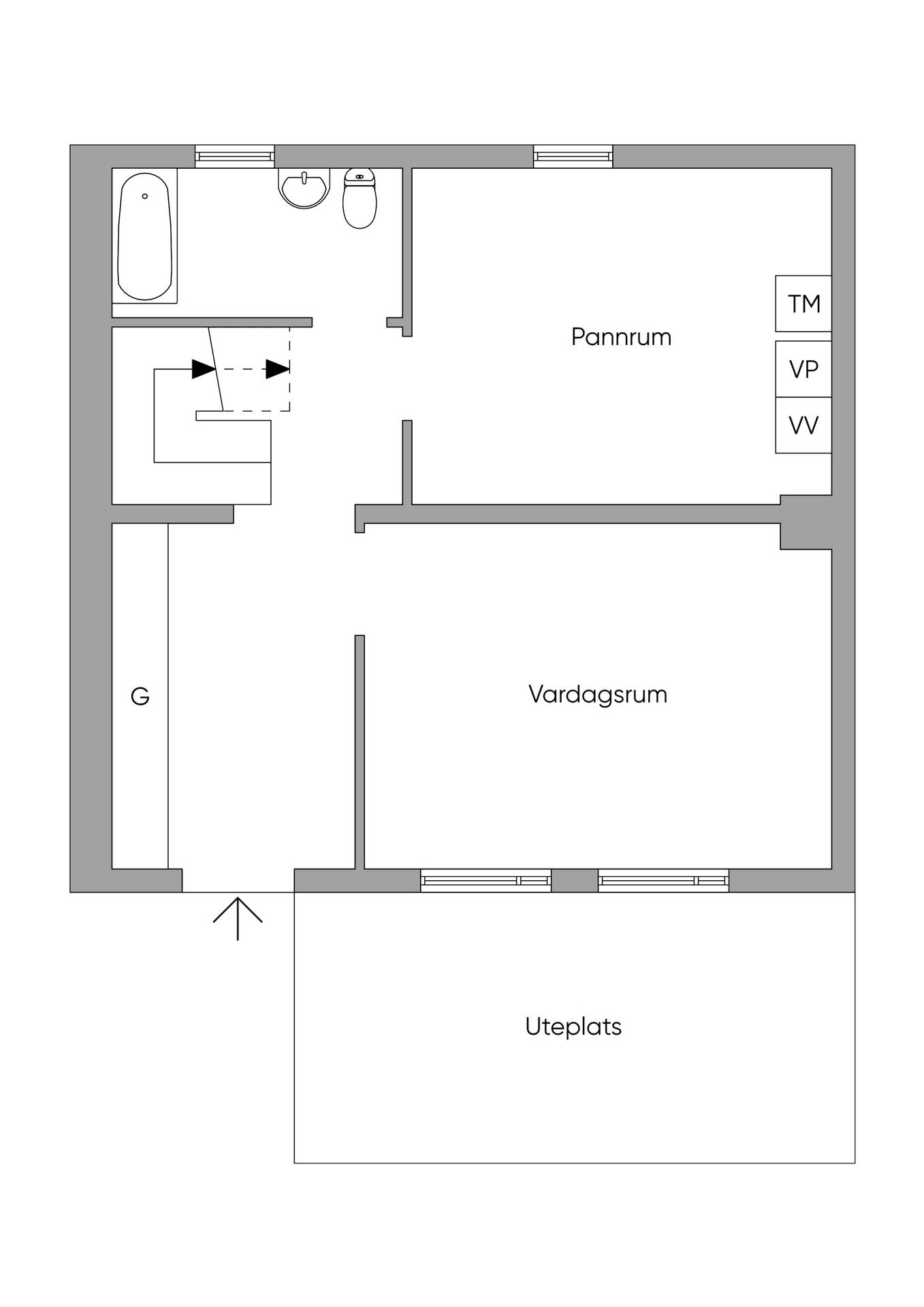 4 rum Radhus på Sekreterarbacken 31 Skarpnäck Stockholms kommun - bild 15