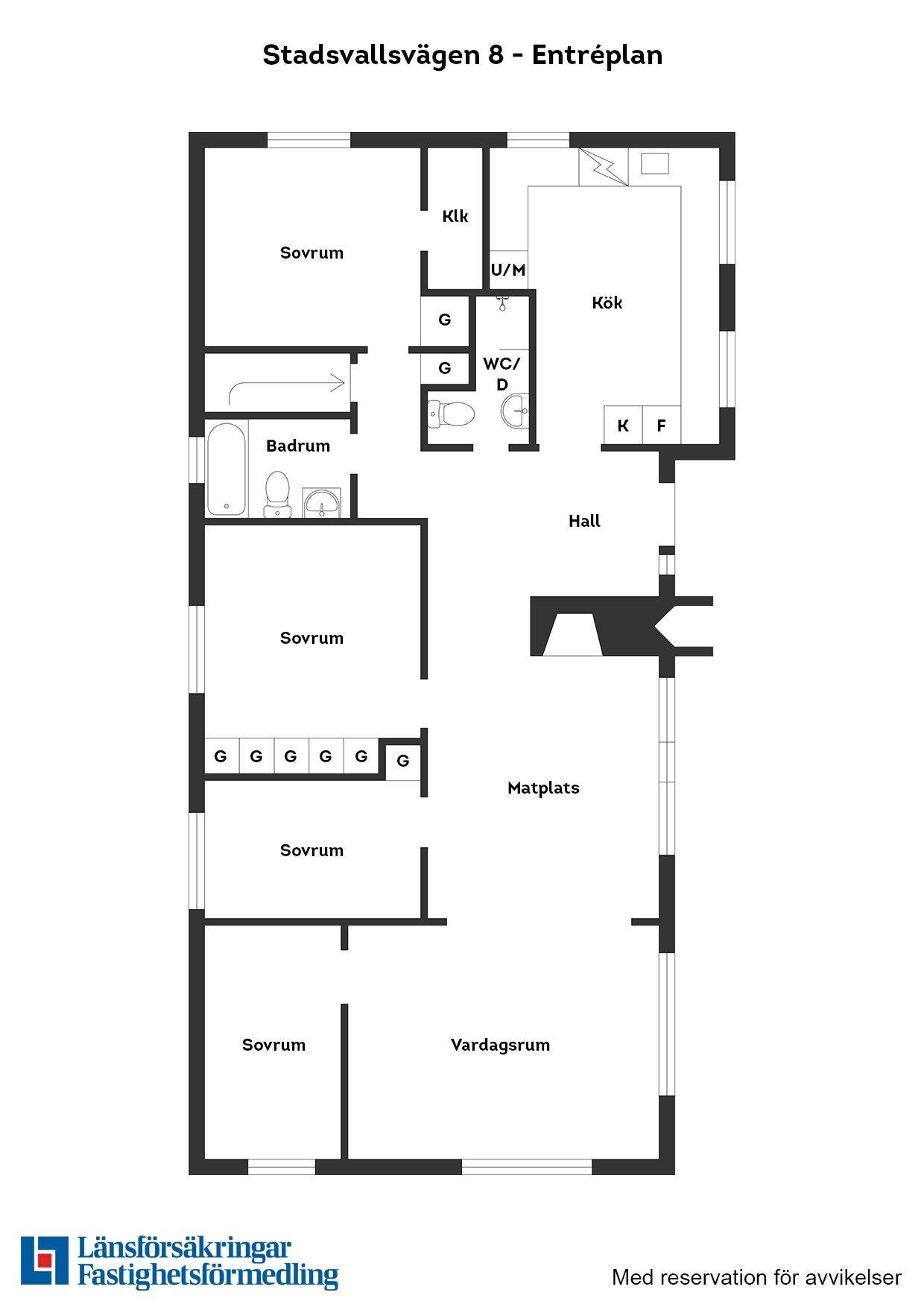 7 rum Villa på Stadsvallsvägen 8 Stadsvall Värmdö kommun - bild 42