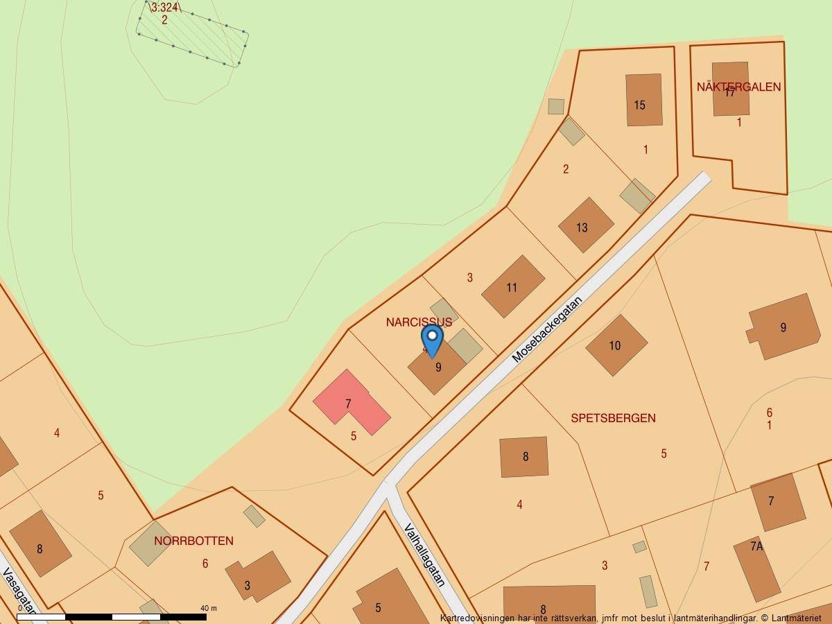 8 rum Villa på Mosebackegatan 9 Centralt Norrtälje kommun - bild 56