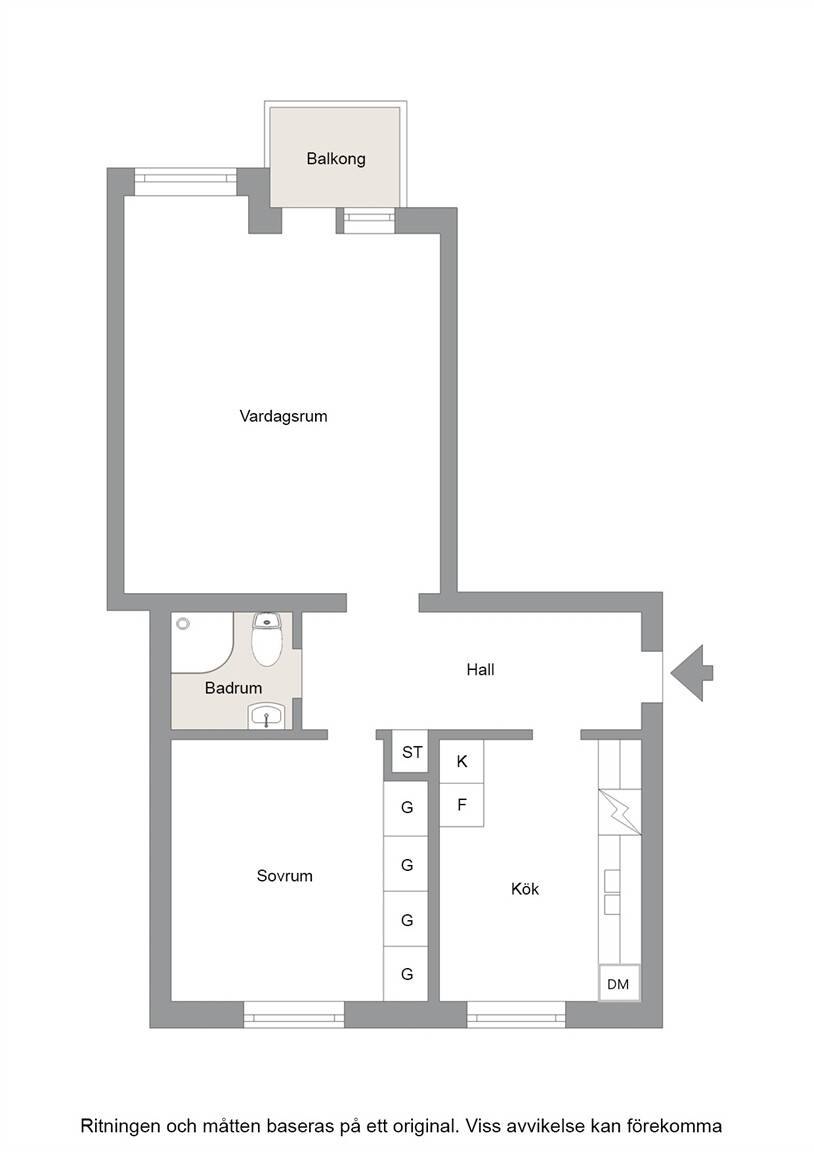 2 rum Lägenhet på Helenius gata 48B Norrmalm Skövde kommun - bild 20
