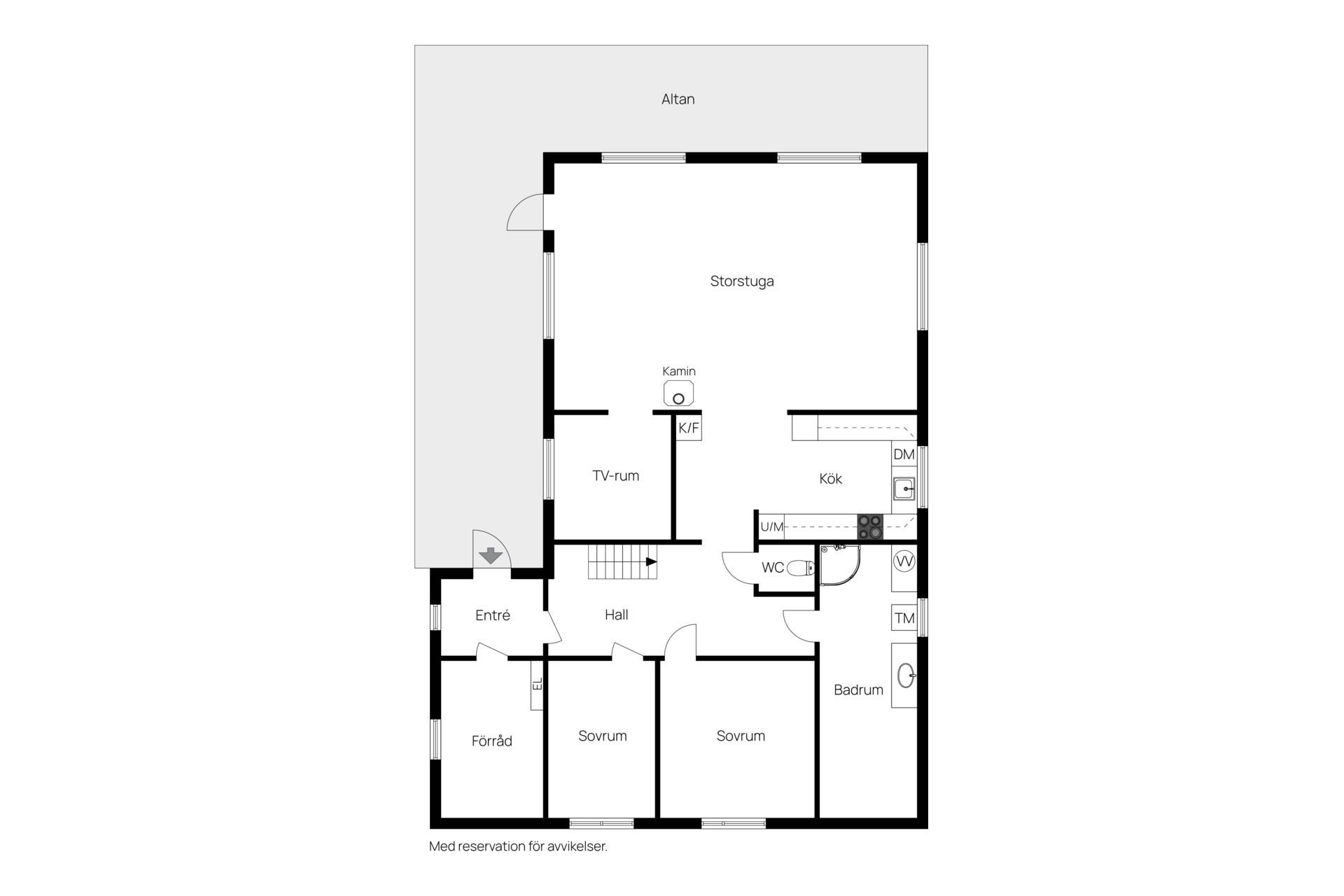 3 rum Vinterbonat fritidshus på Mårdstigen 29 Visjövalen/Storlien Åre kommun - bild 38